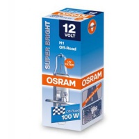 Автолампа галогенная OSRAM H1 RALLY 12V 100W (2шт.)