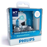 Автомобильная лампа PHILIPS DIAMOND VISION H7 55W (2шт.)