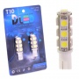 Светодиодная автолампа T10 W5W - SMD 5050 13  (2шт.)